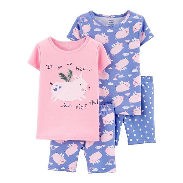 Girls pig pajamas sale