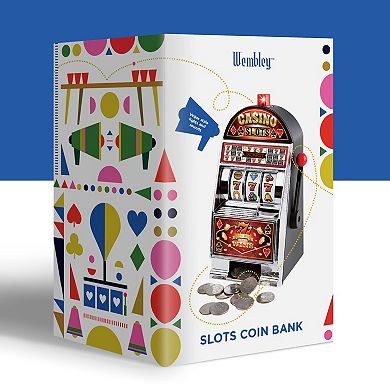 Wembley Electronic Casino Slot Machine Coin Bank