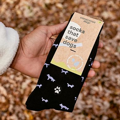 Unisex Conscious Step Socks that Save Dogs