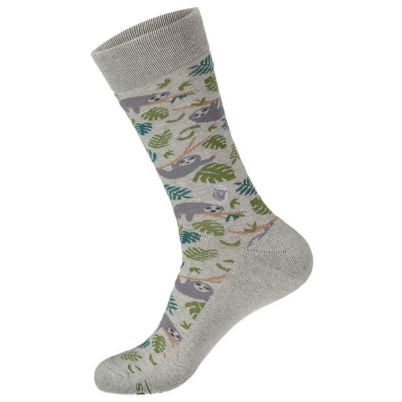 Unisex Conscious Step Socks that Protect Sloths, Adult Unisex, Size: Medium