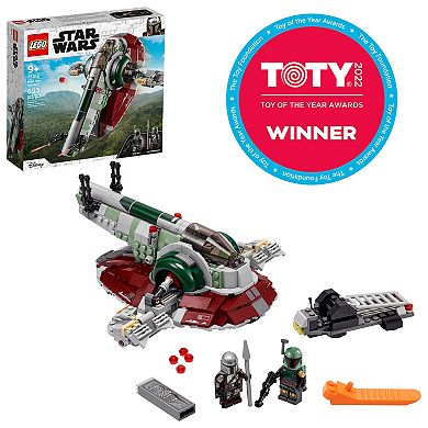 LEGO Star Wars Boba Fett's Starship 75312 Building Kit (593 Pieces)