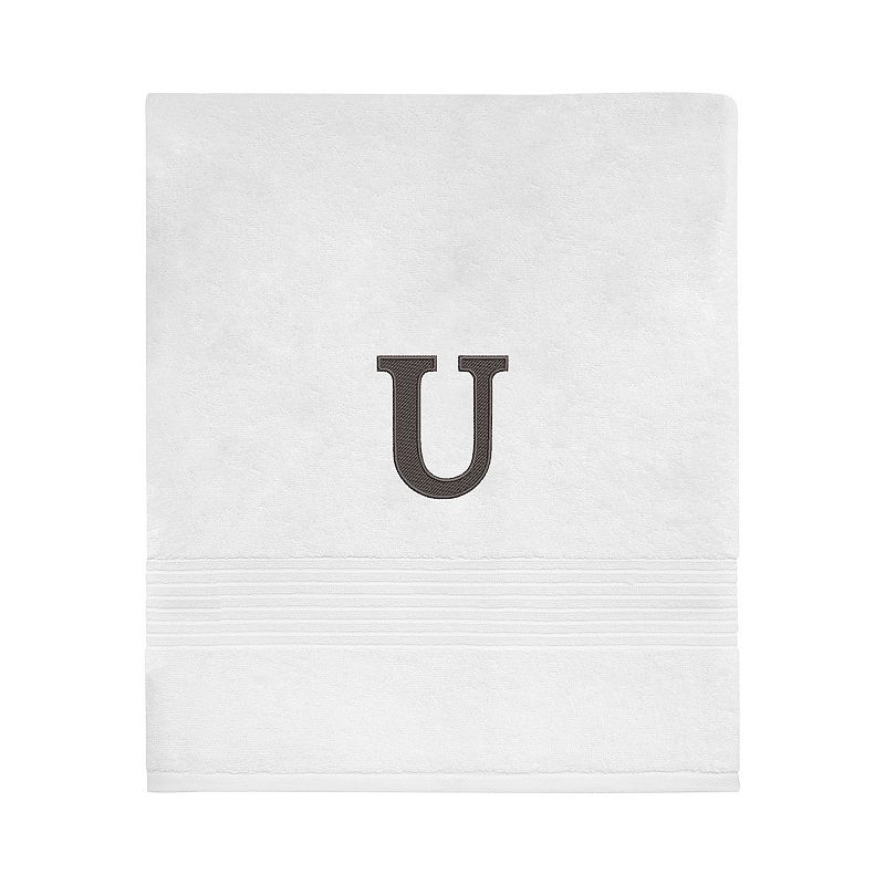 Avanti Monogram Bath Towel, U