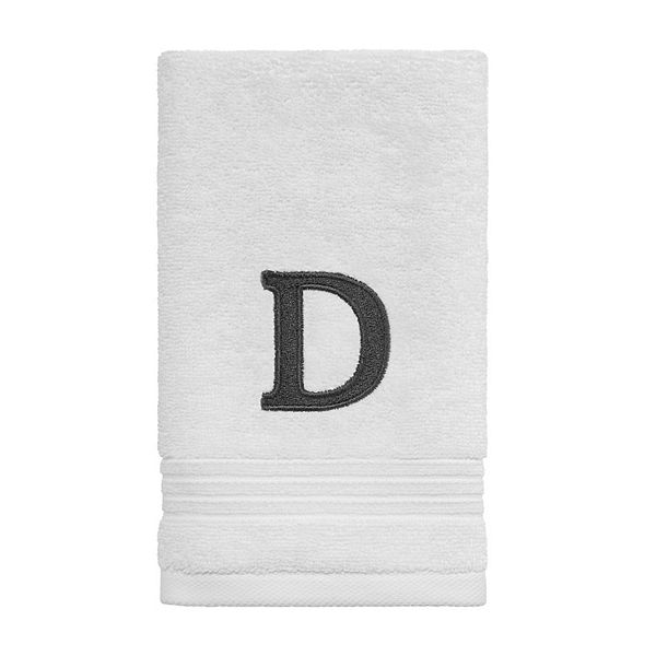 Avanti Monogram Fingertip Towel