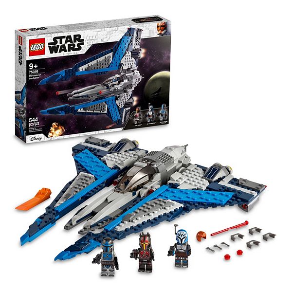 LEGO Star Wars Mandalorian Starfighter 75316 Building Kit 544 Pieces