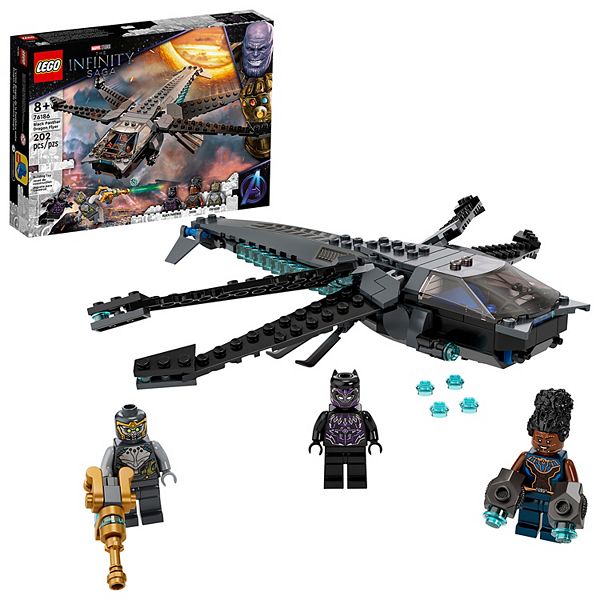 LEGO Marvel Black Panther Dragon Flyer 76186 Building Kit 202 Pieces