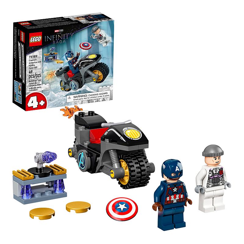 LEGO - Super Heroes Captain America and Hydra Face-Off 