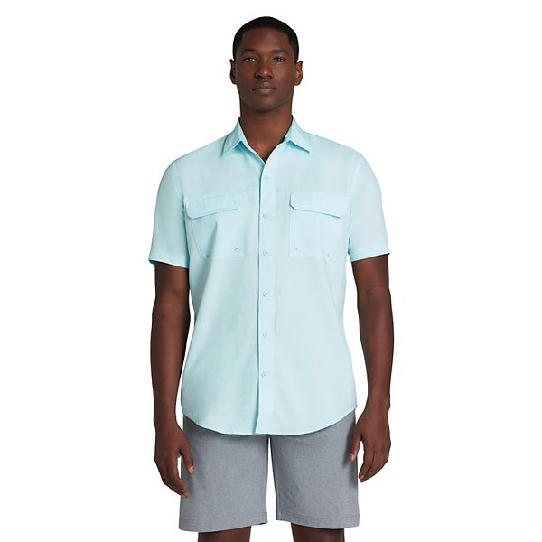 NEW! IZOD Men's 5XLT Saltwater Relaxed Classics Beach hot Polo Shirt NWT $60