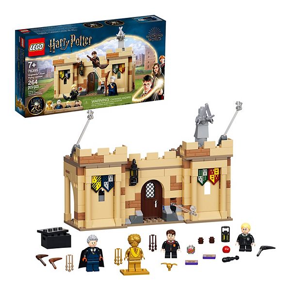 LEGO Harry Potter Hogwarts First Flying Lesson 76395 Building Kit 264 Pieces