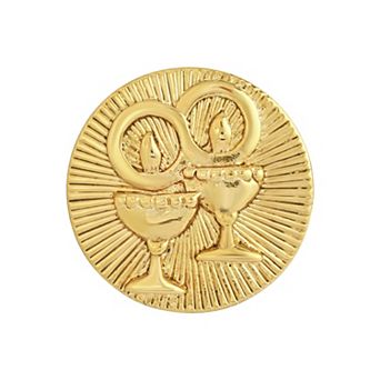 Symbols of Faith Unity Chalice Round Tie Tack