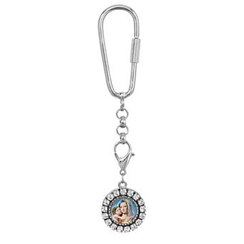 Symbols of Faith Mary and Child KeyFob