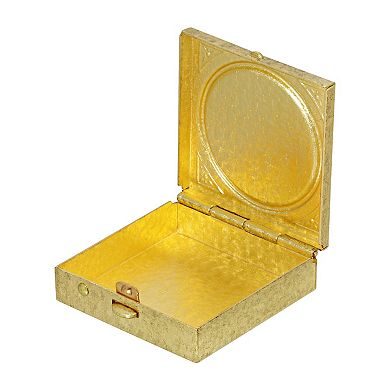 Symbols of Faith Mary and Child Square Pillbox