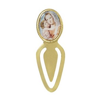Symbols of Faith Mary and Child Bookmark