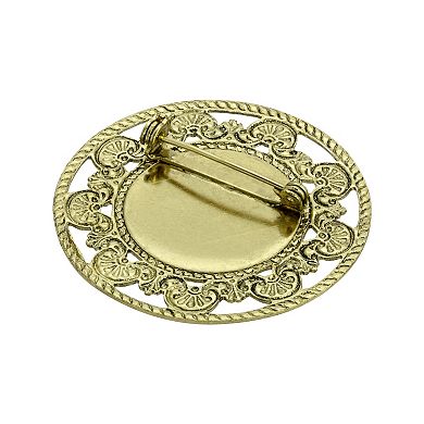 Symbols of Faith Mary and Child Pin