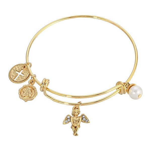 Alex and ani hot sale cherub bracelet