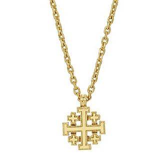 Symbols of Faith Jerusalem Cross Necklace