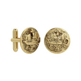 Symbols of Faith Light Unto My Path Cufflinks