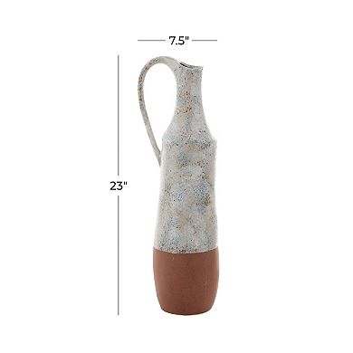 Stella & Eve White Decorative Vase Floor Decor