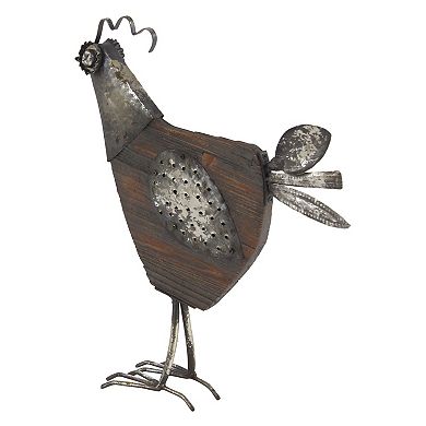 Stella & Eve Metal Rooster Sculpture