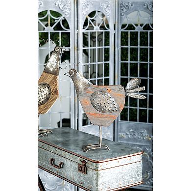 Stella & Eve Metal Rooster Sculpture
