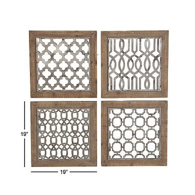 Stella & Eve Cutout Wall Decor 4-piece Set