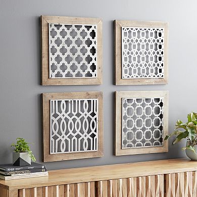 Stella & Eve Cutout Wall Decor 4-piece Set
