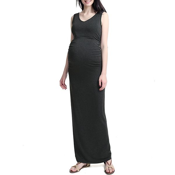 Maternity Pokkori Lace Back Maxi Dress