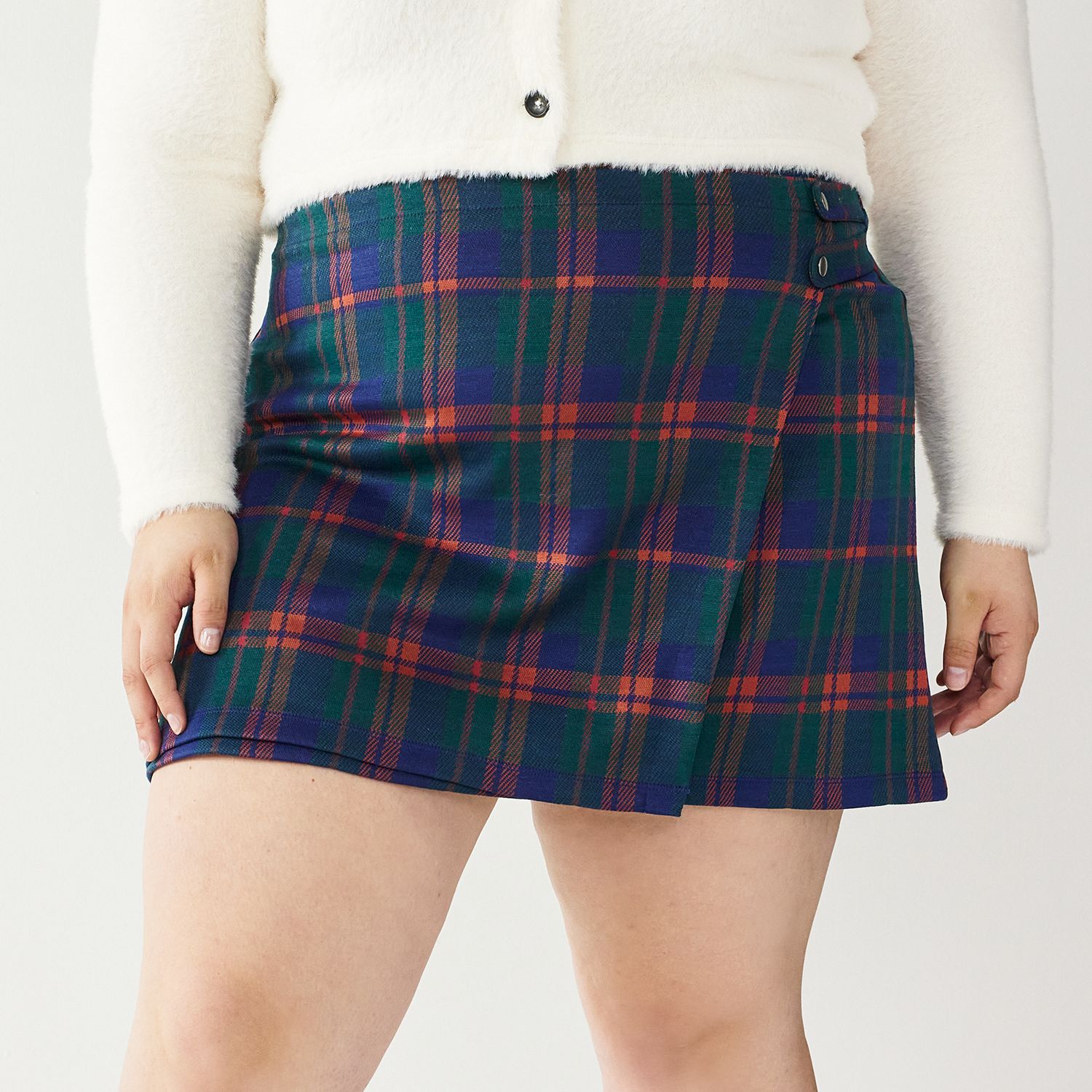 kohl's plaid skirt