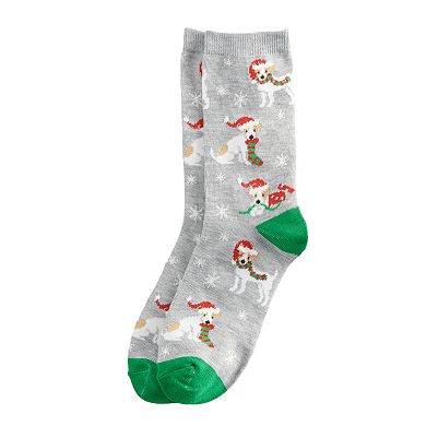Women's SHINE Holiday Novelty Crew Socks