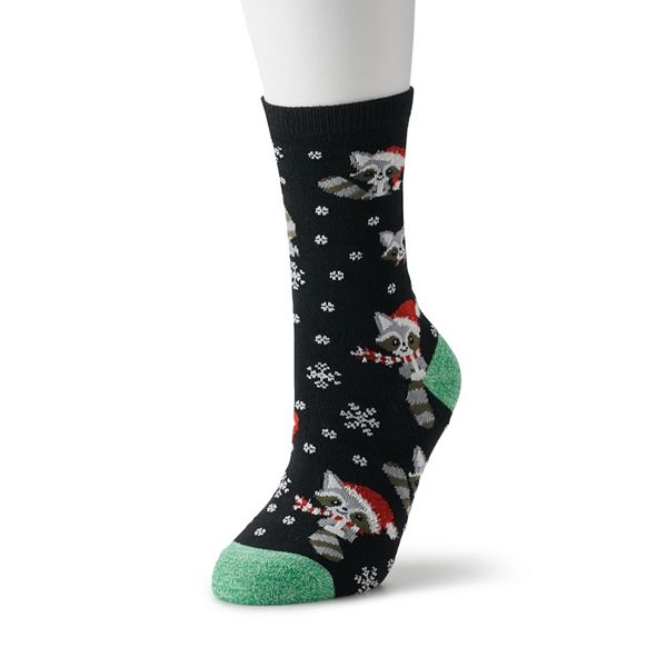 Women's Holiday Novelty Crew Socks
