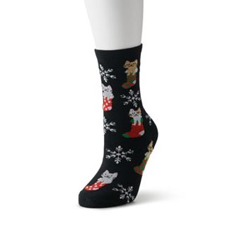 Women's SHINE Holiday Novelty Crew Socks