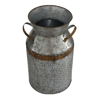 Stella & Eve Tin Decorative Jar Floor Decor