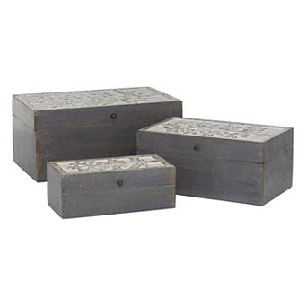 Stella & Eve Country Cottage Storage Box 3 pc Set