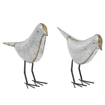 Stella & Eve Farmhouse Bird Sculpture 2 pc Set