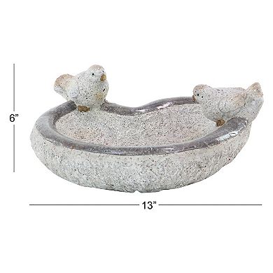 Stella & Eve Country Birds Heart Garden Sculpture Table Decor
