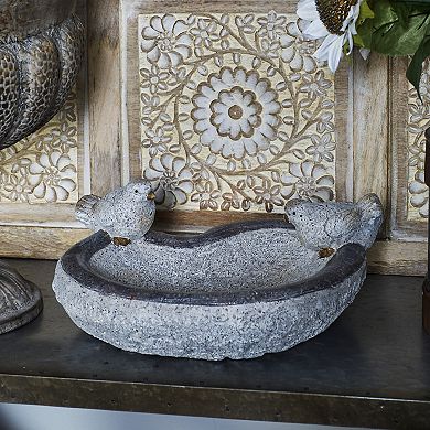 Stella & Eve Country Birds Heart Garden Sculpture Table Decor