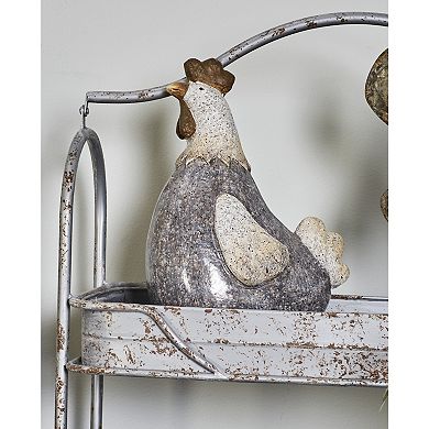 Stella & Eve Country Hen Garden Sculpture Table Decor