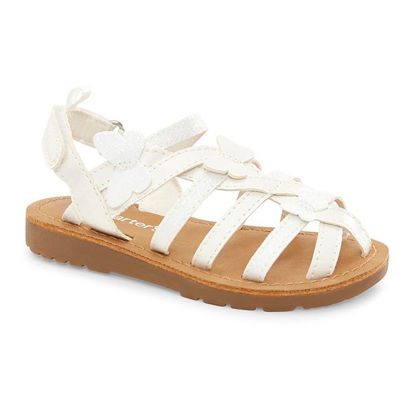 Kohls girls sale white sandals