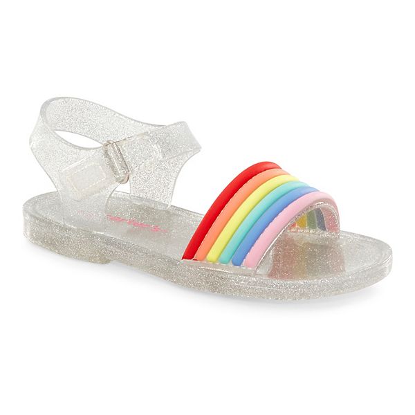 dozen Piping Obligate Carter's Iris Toddler Girls' Jelly Sandals