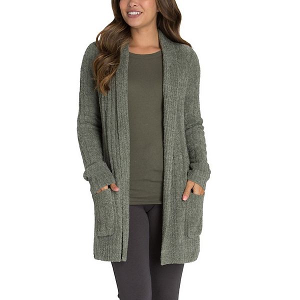 Women's Barefoot Dreams® CozyChic Lite® Cable Knit Cardigan