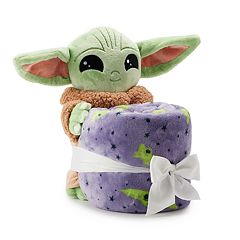 Disney Star Wars Mandalorian Baby Yoda Boy's Girl's Adult Soft Insulated School Lunch Box (One size, Blue/Green)