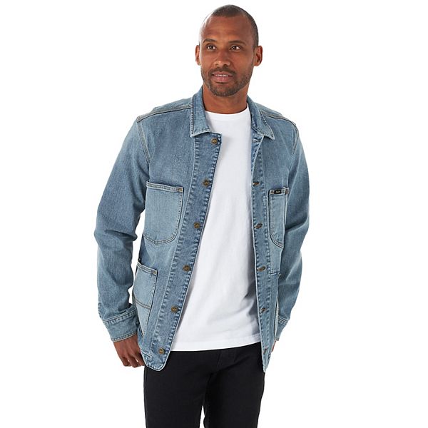 Mens lee sale denim jacket