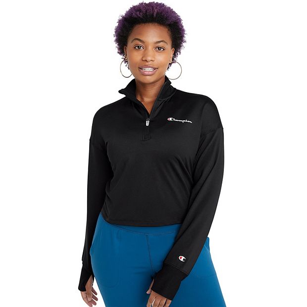 Women's Champion® Soft Touch Quarter-Zip Pullover