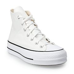 White high top on sale convers