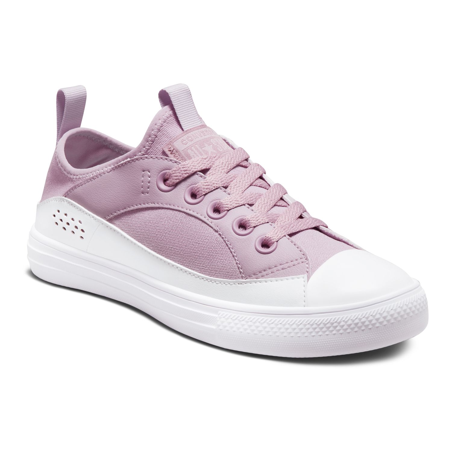 purple women's converse