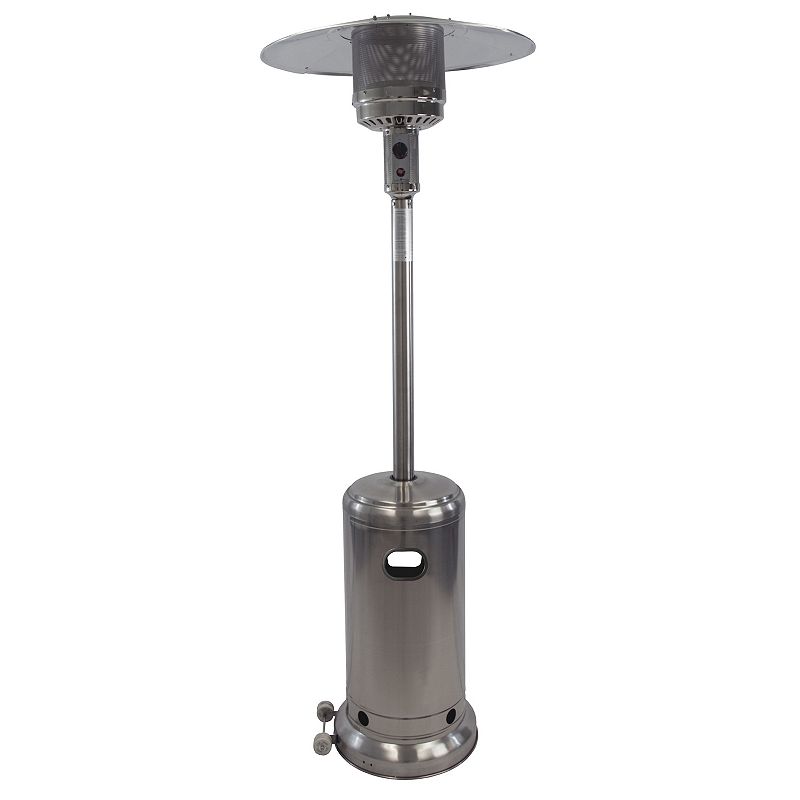 Dyna-Glo 41K BTU Deluxe SS Patio Heater - Stainless Steel, Multicolor