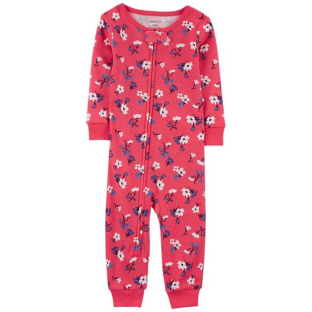 Zip up best sale footless pajamas