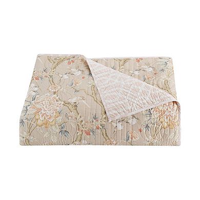 Waverly Mudan Quilt Set with Shams