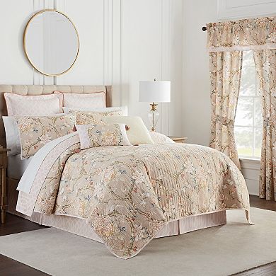 Waverly Mudan Quilt Set with Shams