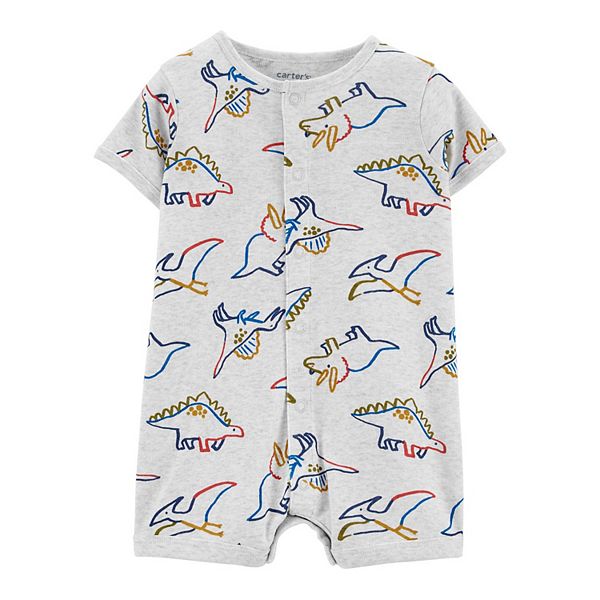 Baby Boy Carter's Dinosaur SnapUp Romper