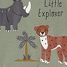 Baby Boy Carter's "Little Explorer" Romper, Tee, & Shorts Set